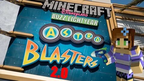 Minecraft Disneyland! Buzz Lightyear! - YouTube