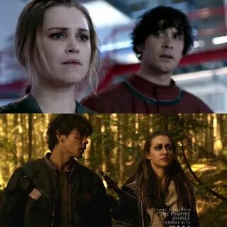 Bellamy and Echo may be a couple now, but Clarke and Bellamy