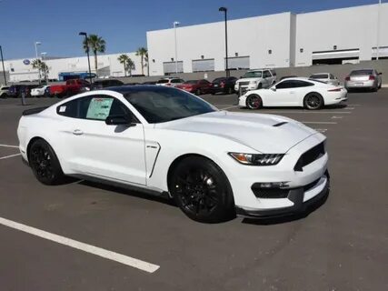 2016 Ford Mustang Shelby GT350 White with Track Pack painted