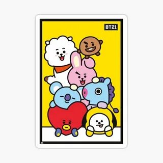 Bt 21 Bangtan Stickers for Sale Redbubble