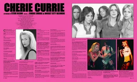 CHERIE CURRIE Juice Magazine