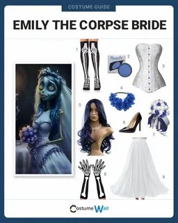 Dress Like Emily The Corpse Bride Halloween bride costumes, 