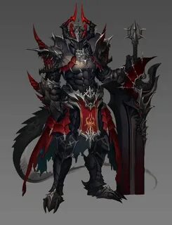 Knight, Hyunji Lee Concept art characters, Dark fantasy art,