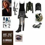Zombie Apocalypse Outfit for Women by aliciakreb on Polyvore