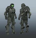 buck armor design, daniel Chavez Halo armor, Armor concept, 