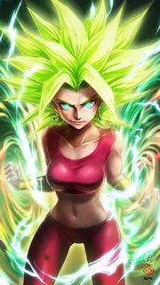 Kefla ssj by kanchiyo Anime dragon ball super, Dragon ball s