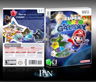 Super Mario Galaxy Wii Box Art Cover by Pan