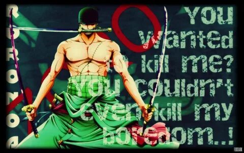 Roronoa Zoro: Definition of Badass One Piece Roronoa zoro, Z