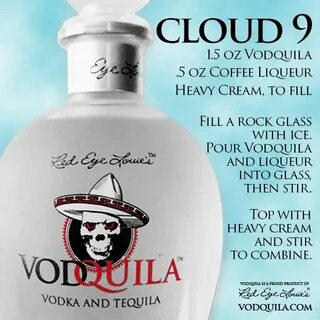 Cloud 9 Vodka tequila, Drink tags, Cocktail drinks