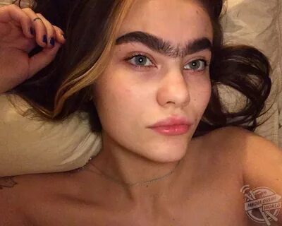 This Woman's Unibrow Got Her A Modelling Gig And Tonnes Of D