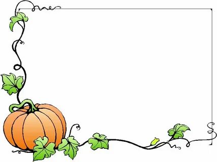 Autumn Pumpkin . Clip art borders, Fall borders, Fall clip a