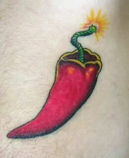 hot chili pepper tattoo Tattoo designs, Flea tattoos, Tattoo