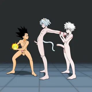 Gon and Killua Bully a Cat - Page 3 - HentaiRox