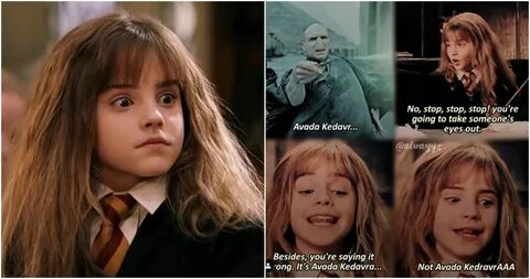 Avada Kedavra Meme Hermione : Create your own hermione avada
