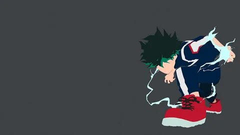 #306425 Izuku Midoriya, Minimalist, My Hero Academia, 4K wal