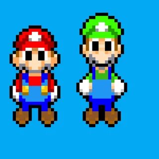 Pixilart - Mario and Luigi Superstar saga by MuncherChaz