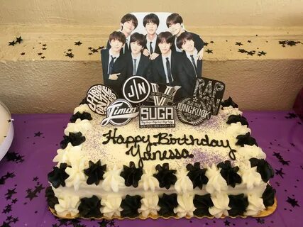 Bts cake Bts cake, Bts birthdays, Cake designs birthday