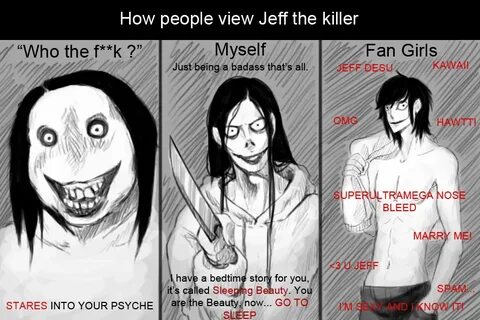 People's view of Jeff the killer by SUCHanARTIST13 on Devian