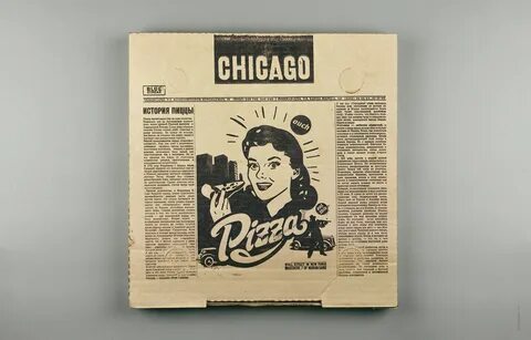 Кафе Chicago Студия графического дизайна