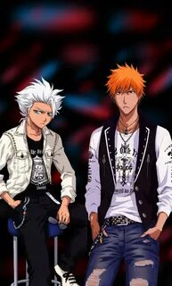 Ichigo e Hitsugaya by LeoXleite on deviantART Bleach anime, 