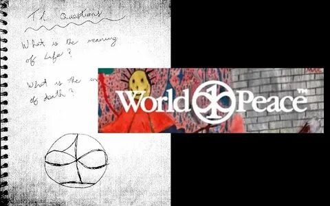 the MDE World Peace symbol is from mass shooter James Holmes