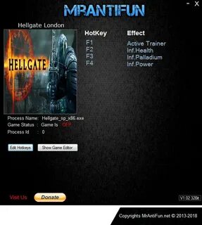 Hellgate: London - Trainer +3 v2.1.0.4 MrAntiFun - Download 