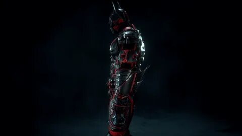 Скачать Batman: Arkham Knight "Batman Beyond Tron Skin (Red)
