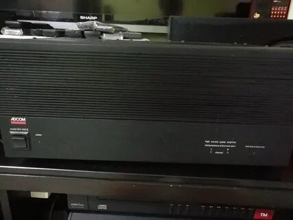 Adcom GFA-555 II & GFP565 Pre & Power amp (Used)(Sold)