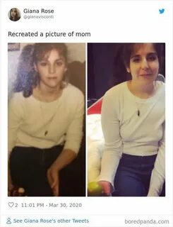 29 Daughters Recreate Their Moms' Looks For Mother's Day, An