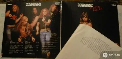 Грампластинка (винил). Гигант 12" LP. Scorpions - Воронеж - 