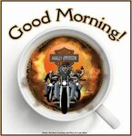 Good Morning Harley davidson artwork, Harley davidson poster