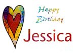Jessica Happy Birthday Artwork by Omaste Witkowski owFotoGra
