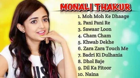 Best Of Songs Hits Song Monali Thakur Song Long Time Songs -