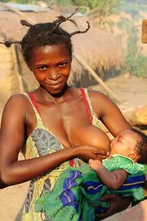 African breast feeding porn