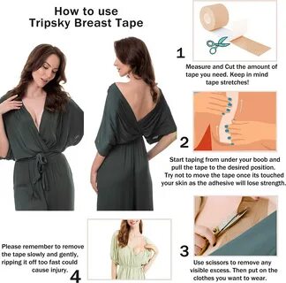 For Bodycon Dress Boob Tape: How to Tape your Breasts up How to ...