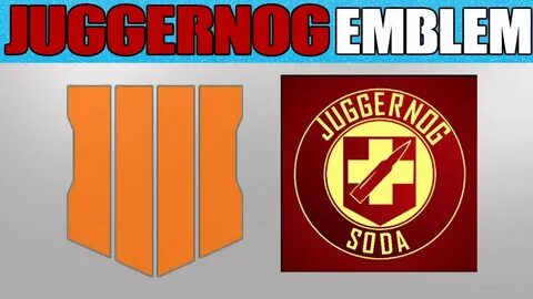 Black Ops 4 - Juggernog Perk-a-Cola SIMPLE/EASY Emblem Tutor