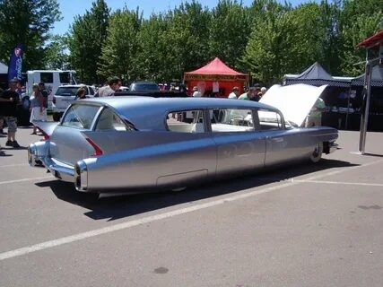 1960 Cadillac Fleetwood Hearse Hotrod Hotline