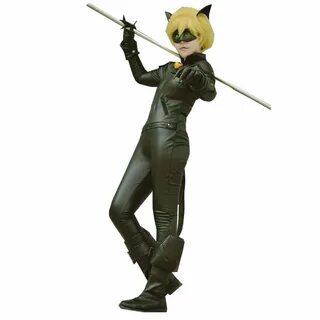 Купить 2018 Miraculous Ladybug Costume Cat Noir with Mask La