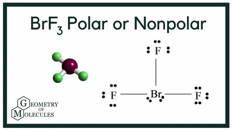 BrF3 Polar or Nonpolar? (Bromine Trifluoride) - YouTube