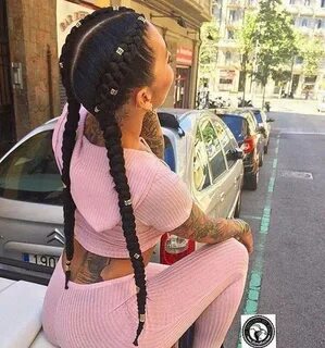 Pin by Victoria Plummer on peinados Cornrow hairstyles, Feed