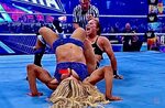 Charlotte Flair is once again a victim of wardrobe malfuncti