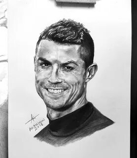 Cr7 Pencil Drawing Images