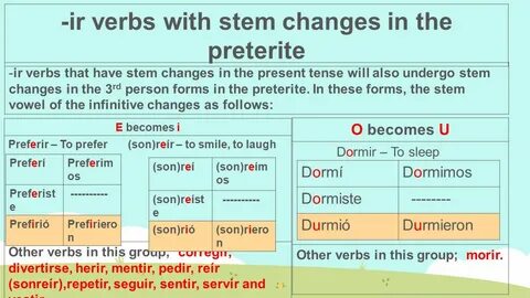 Equivalent to the English Past Tense - ppt download