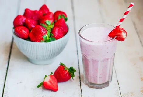 Strawberry Milkshake Wallpaper - Фото база