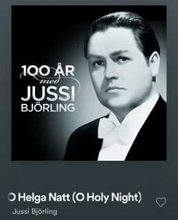 Jussi björling oh helga natt