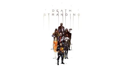 Death Stranding Characters 4K Wallpaper #2