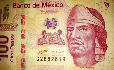 Billete de 100 pesos de Nezahualcóyotl se vende en casi 900 pesos.