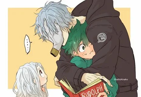 Shigaraki tomura,Midoriya Izuku,Eri #MHA Boku no hero academ