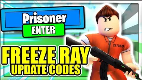 ALL NEW *FREEZE RAY* UPDATE CODES! ❄ ️Prison Tycoon Roblox ❄ 