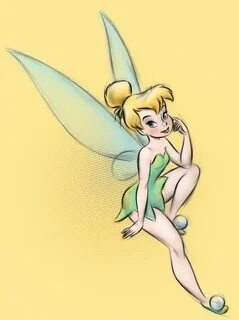Tinkerbell by Pedro Astudillo Disney fairies, Disney art, Di